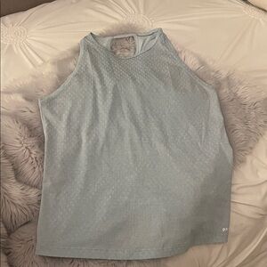 Men's Light Blue Sleeveless Shirt